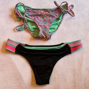 Two shade and shore bikini bottoms